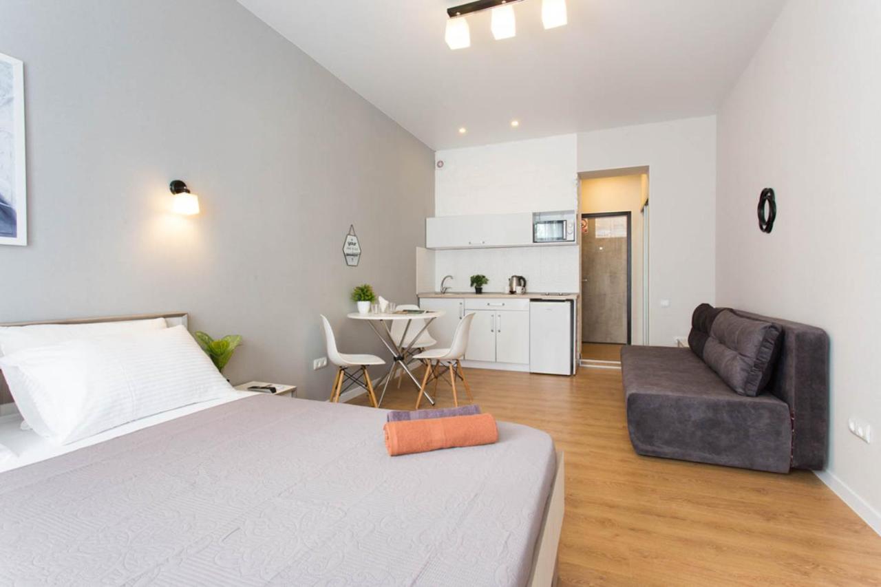 Modern Studio Beside Metro Yaroslava Mudroho, Universytet - Chernyshevska Str 95-7 Κχαρκίβ Εξωτερικό φωτογραφία