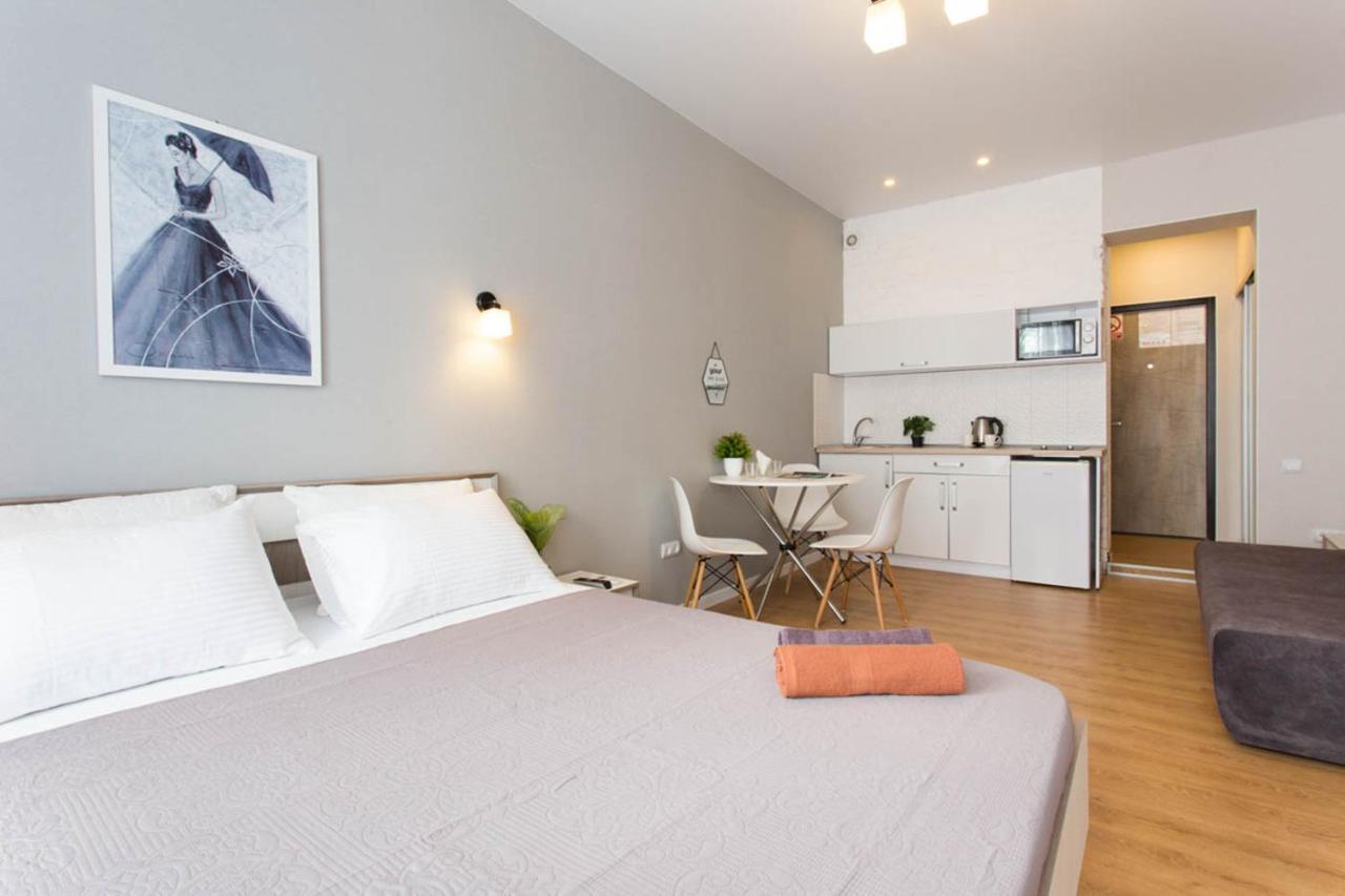 Modern Studio Beside Metro Yaroslava Mudroho, Universytet - Chernyshevska Str 95-7 Κχαρκίβ Εξωτερικό φωτογραφία