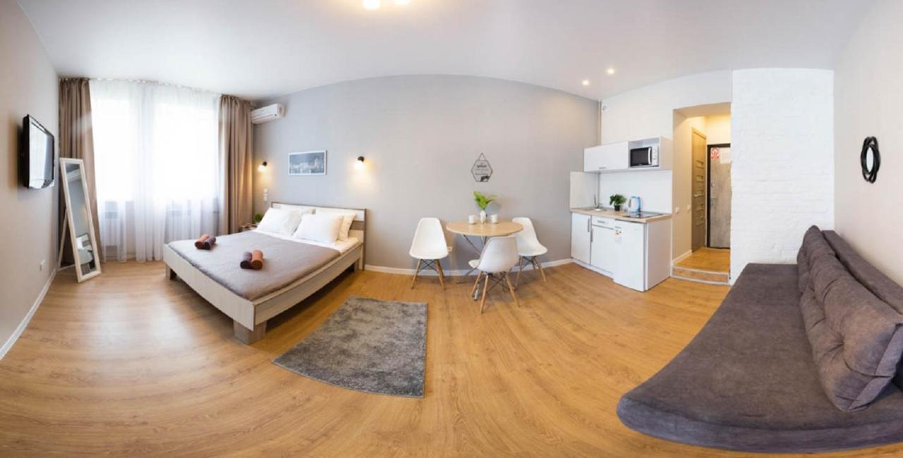 Modern Studio Beside Metro Yaroslava Mudroho, Universytet - Chernyshevska Str 95-7 Κχαρκίβ Εξωτερικό φωτογραφία